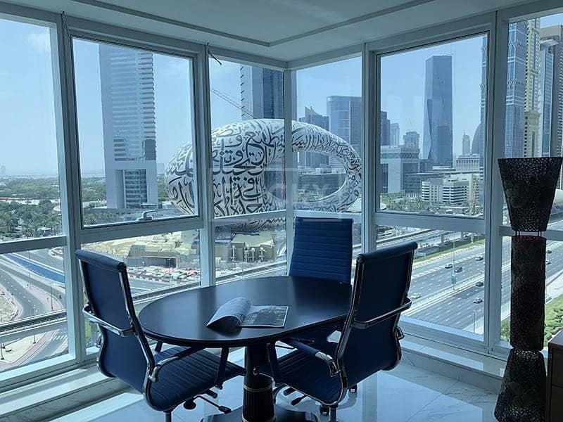 Fitted-Furnished | Office | 3 Parking | Latifa Tower