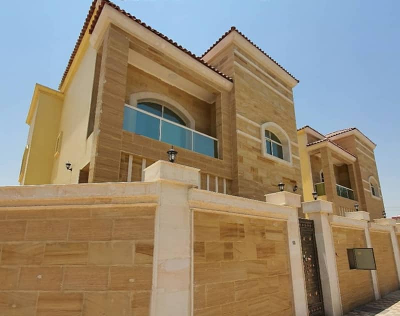 Luxury villa from the owner in Al-Mwaihat area near the main street and at a great price for a direct mosque with arranging full bank financing procedures