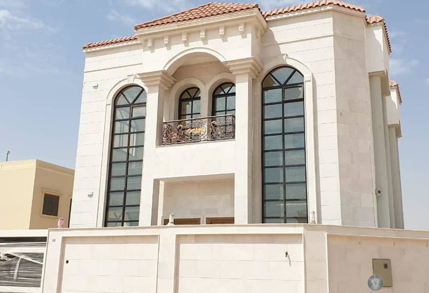 The most luxurious villas in Ajman and for those who wish to live in a villa that resembles the design of palaces at a price and a strategic location opposite the Rahmaniyah area in Sharjah and near Sheikh Mohammed bin Zayed Street