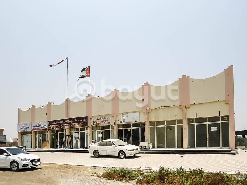 SHOP FOR RENT IN AL Qusaidat Shops for rent in RAK city for 12,000 only