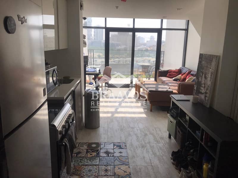 Fantastic! 1BR LOFT Apartment with Balcony in JVC