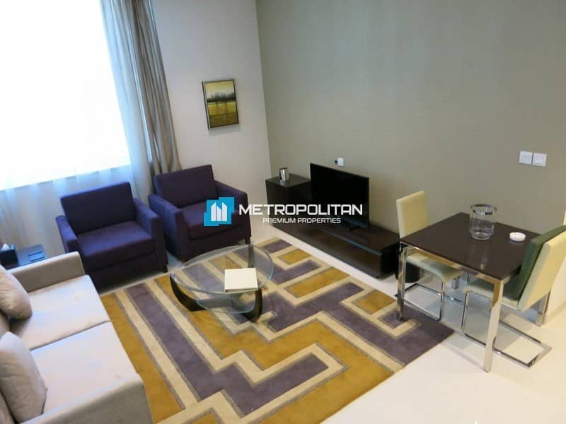 Amazing 1BR with Balcony for rent at Cour Jardin