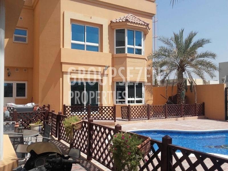 Amazing corner 4br villa with private garden street 71 Mirdif