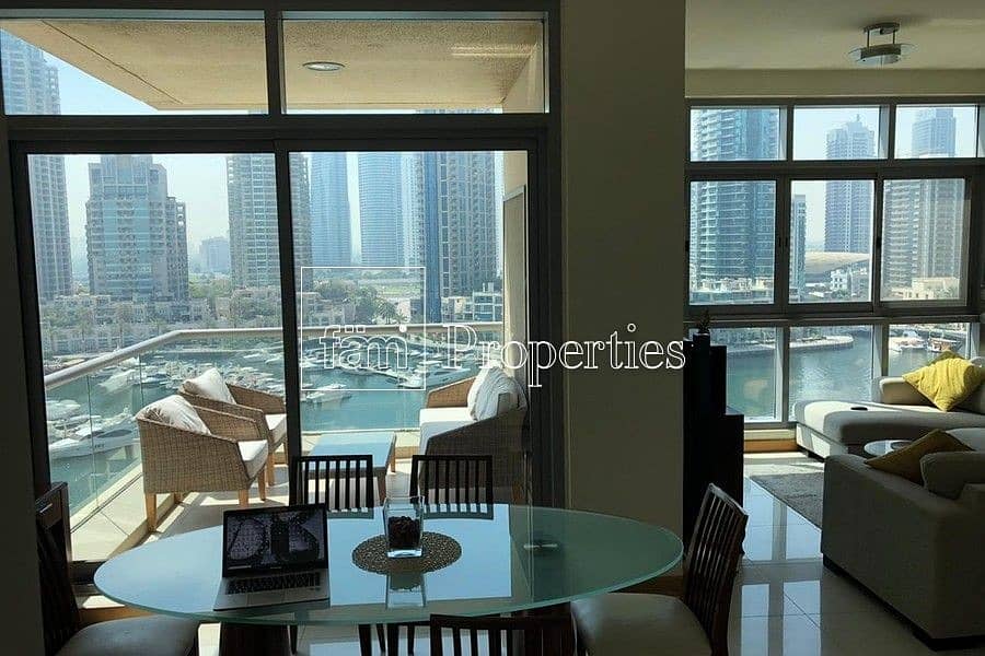 2 Bed | Full Marina view | Fully furnished