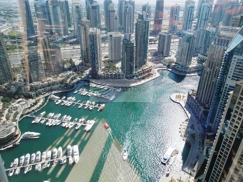 Large One Bedroom | Full Marina View | Vacant  Now