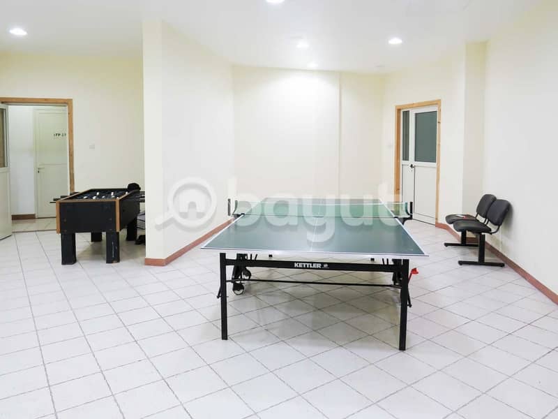 13 2B/R For 37K in Al Taawun. . ONE Month FREE . . No Commission. . Free GYM & Swimming pool