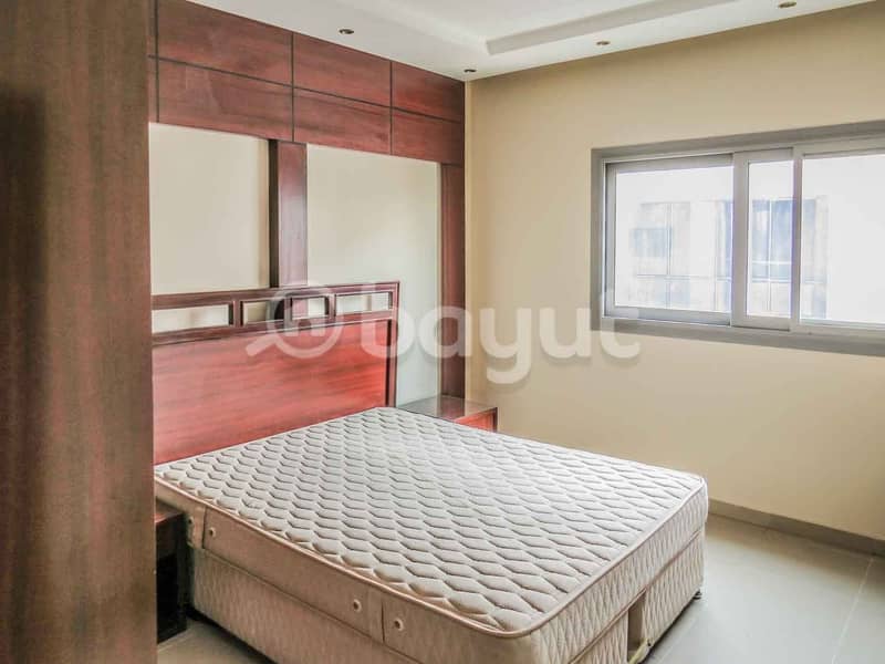11 Fully Furnished 1B/R For 32k in Al Nahda . . 1Month FREE. No Commission. . FREE Parking & Wifi