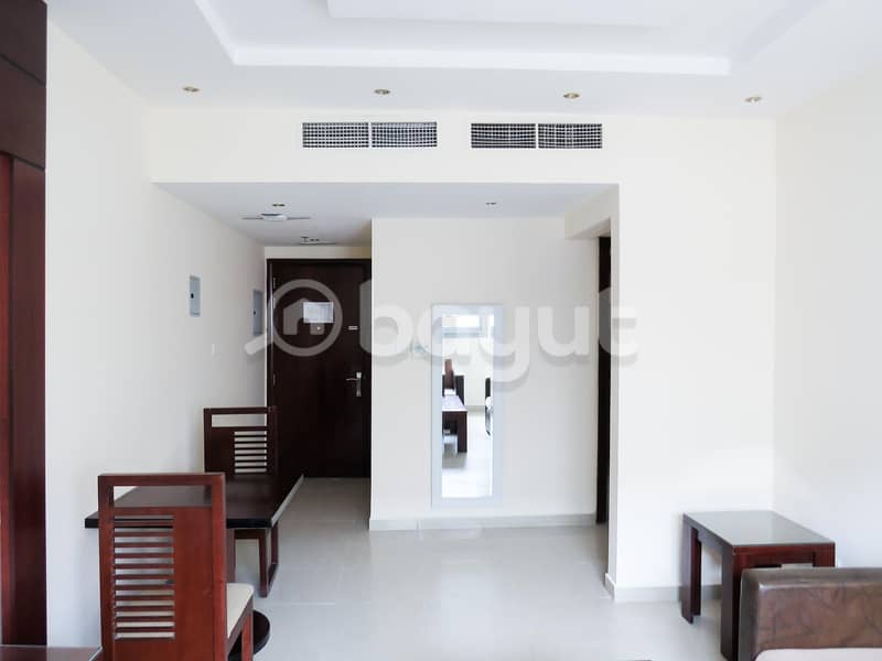 15 Fully Furnished 1B/R For 32k in Al Nahda . . 1Month FREE. No Commission. . FREE Parking & Wifi