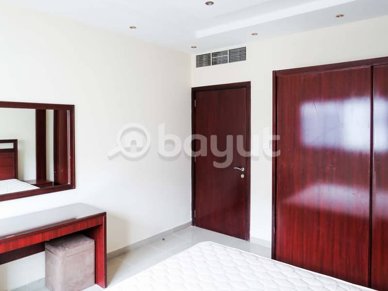 18 Fully Furnished 1B/R For 32k in Al Nahda . . 1Month FREE. No Commission. . FREE Parking & Wifi