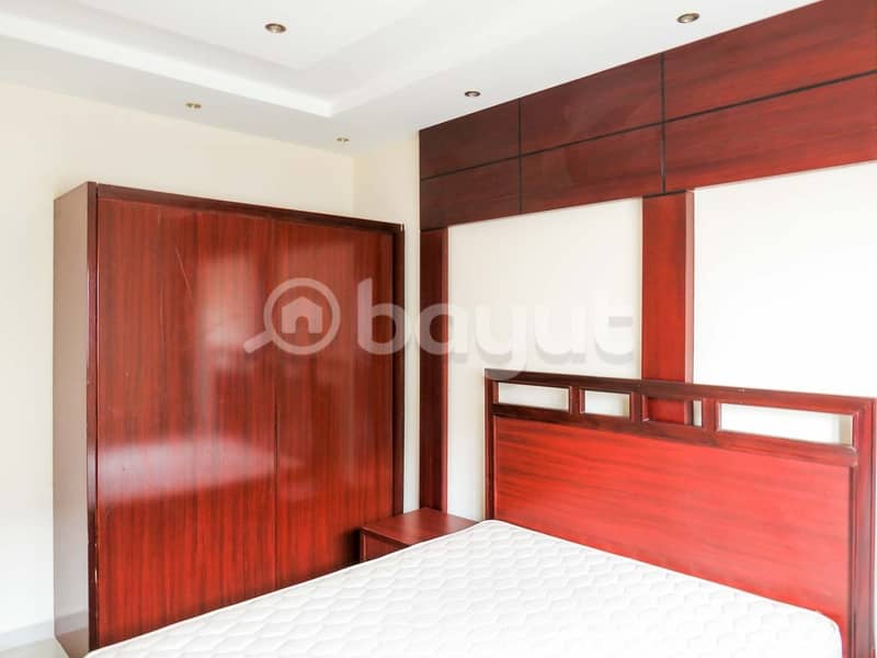 19 Fully Furnished 1B/R For 32k in Al Nahda . . 1Month FREE. No Commission. . FREE Parking & Wifi