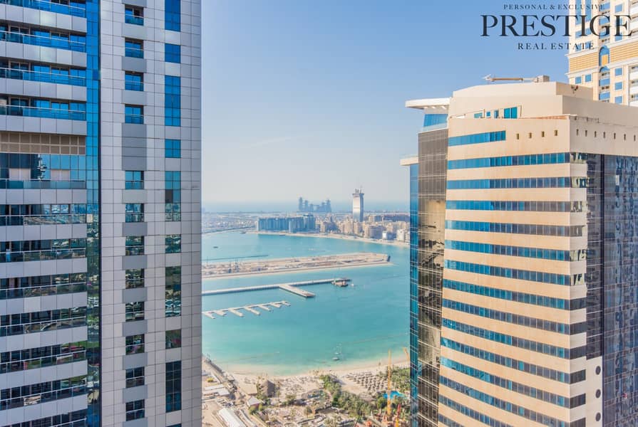 2 bed | Torch Tower | Sea View | Dubai Marina