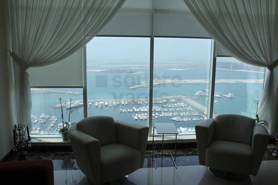 High Floor and Spacious 3BR l Emirates Crown Tower