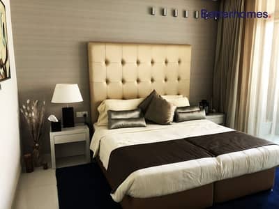 Pool view furnished unit with balcony in The Vogue Pool view furnished unit with balcony in The Vogue