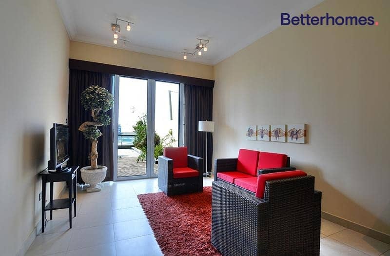 Furnished |Private Garden Terrace | 1 Bed