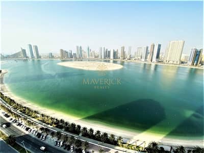 3 Bedroom Flat for Rent in Al Mamzar, Sharjah - Sea View 3BHK | Free Parking | Gym+Pool | Cheapest 3 Bedroom Flat for Rent in Al Mamzar, Sharjah - Sea View 3BHK | Free Parking | Gym+Pool | Cheapest