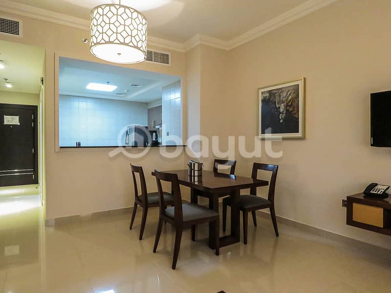 位于阿尔纳赫达（迪拜）街区 1 卧室的酒店式公寓 65000 AED - 4687375