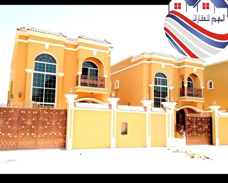 Villa for sale in Ajman with attractive specifications and a very fine finishing Super duplexes with the possibility of bank financing