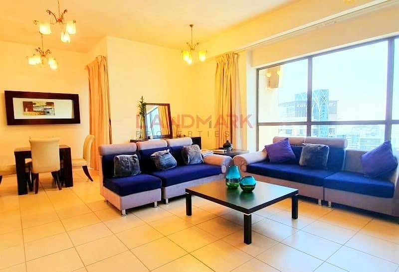 Luxury Fully Furnished l 2BR l Marina Sea View l High Floor