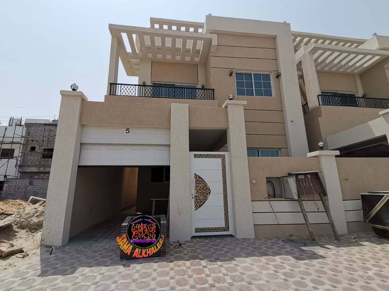 villa snapshot for sale on asphalt street in Jasmine_Villa ground floor and the first and a large building area