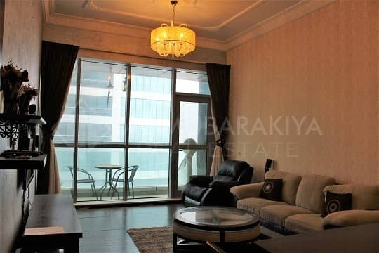 Stunning Sea View 2 BR Furnished-Julfar Stunning Sea View 2 BR Furnished-Julfar