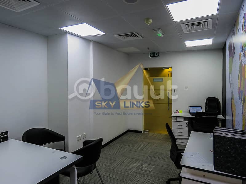 7 Amazing fully furnished office in business bay
