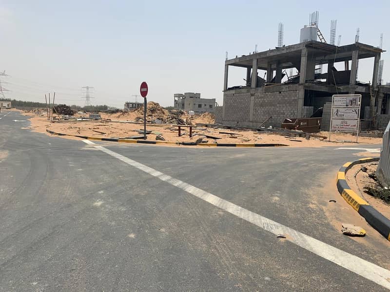 Land for sale in Ajman, Jasmine, freehold All fees included