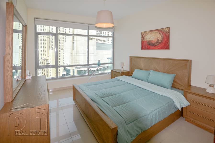 7 2 Bed | Full Marina View | High Floor | Rented 110k