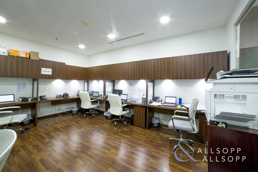 7 Furnished Office | Tenanted | Lower Floor