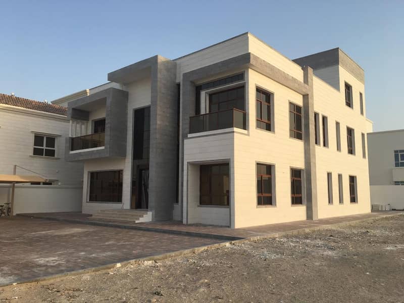 Villa for sale in Shakhbout city directly on the commercial street
