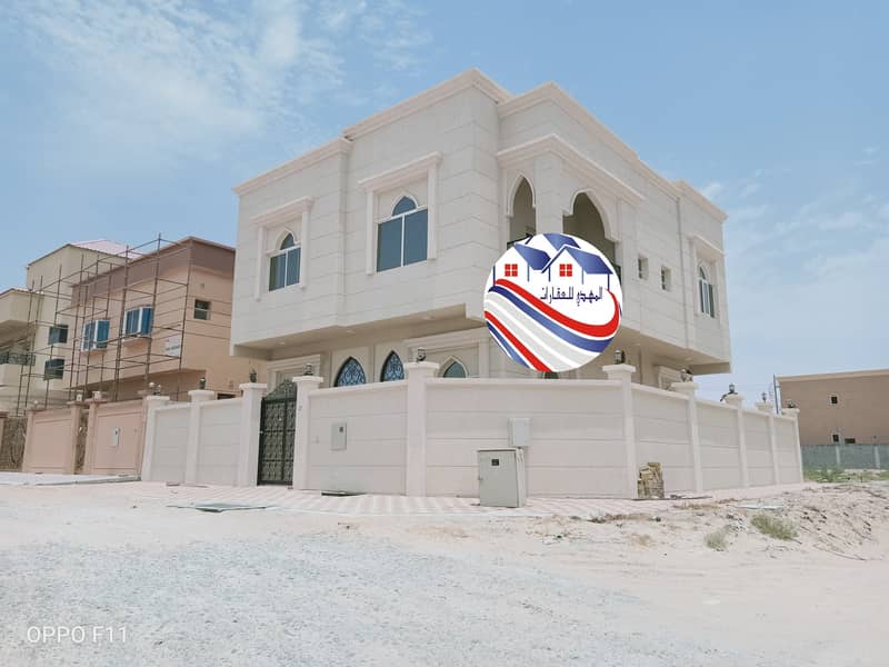 New villa with electricity and water corner streets for sale, sweet 2