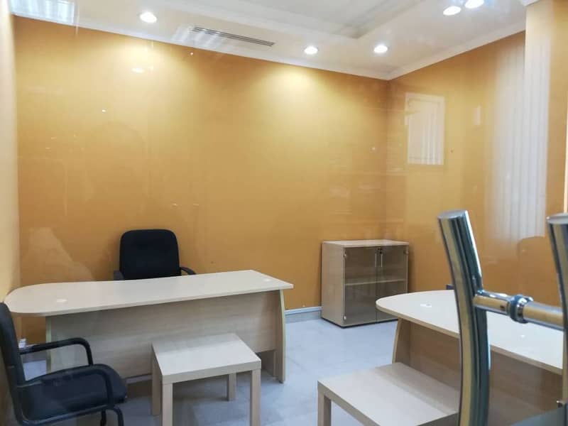 14 SQ. METERS CENTRAL A/C FURNISHED OFFICE ON CORNICHE