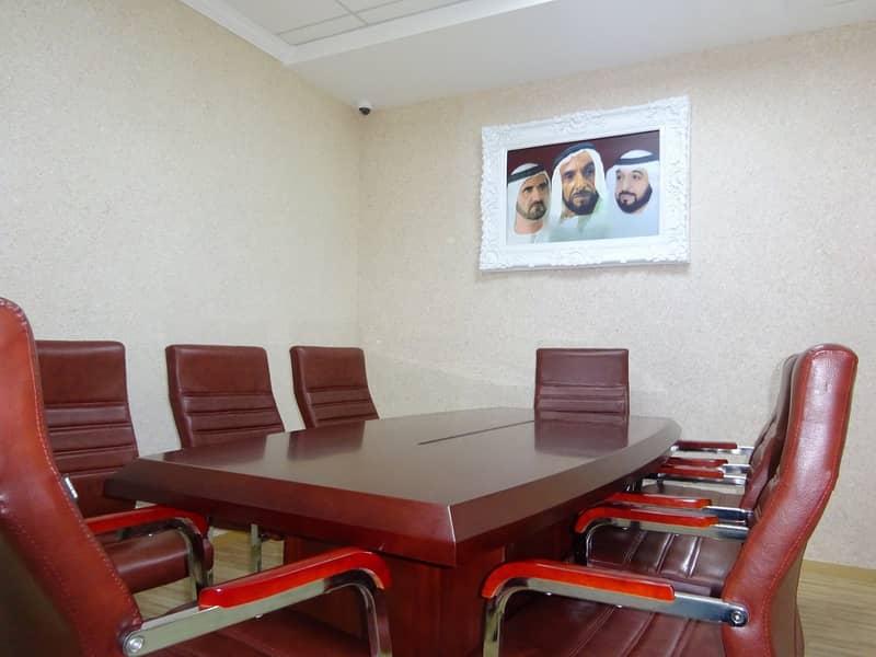 YEARLY CONTRACT/ FREE WIFI, DEWA AND CHILLER- FOR SMART OFFICE/ FLEXI DESK AVAILABLE