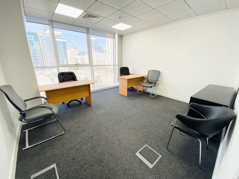Fully Equipped Office with Perfect View
