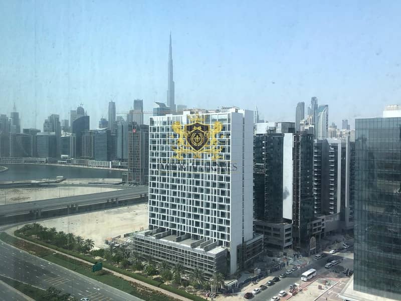 Fitted Office | Sobha Sapphire | Burj Khalifa View