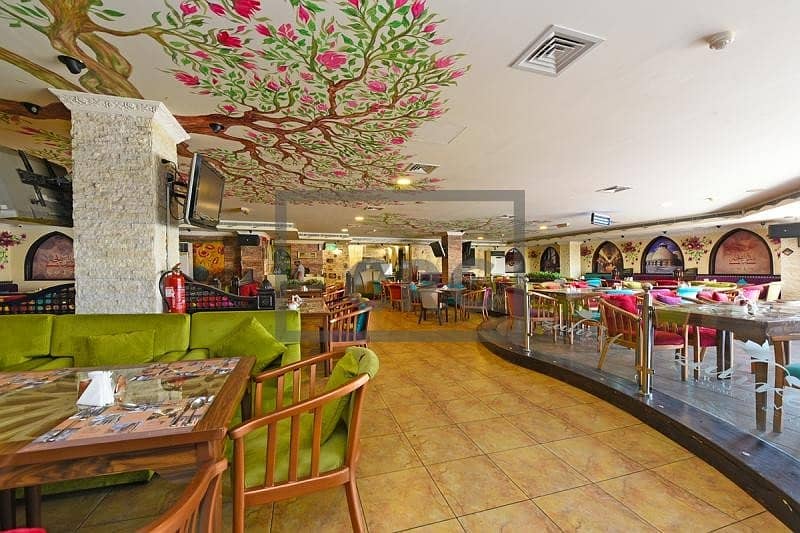 Furnished Restaurant|Sheikh Zayed Road|Shisha