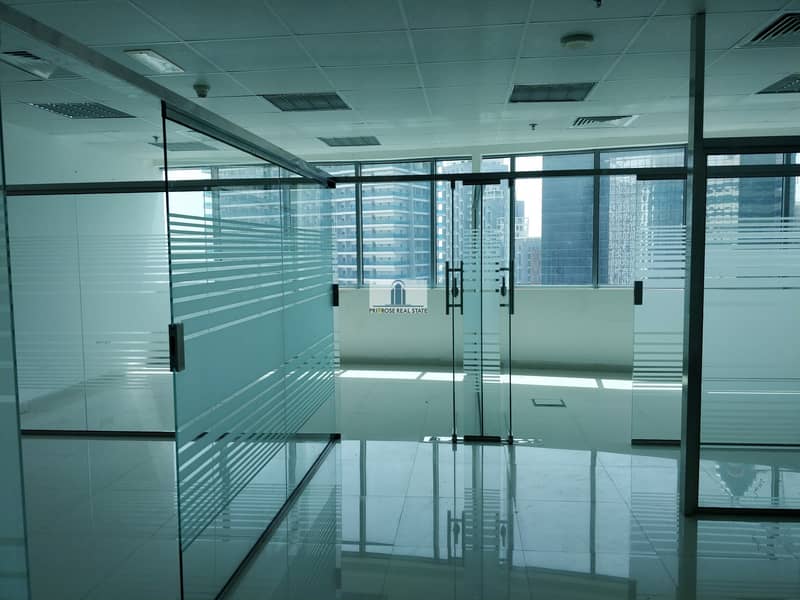 Canal View | Glass Partitions | 2 Parkings | Fitted Office in XL Tower
