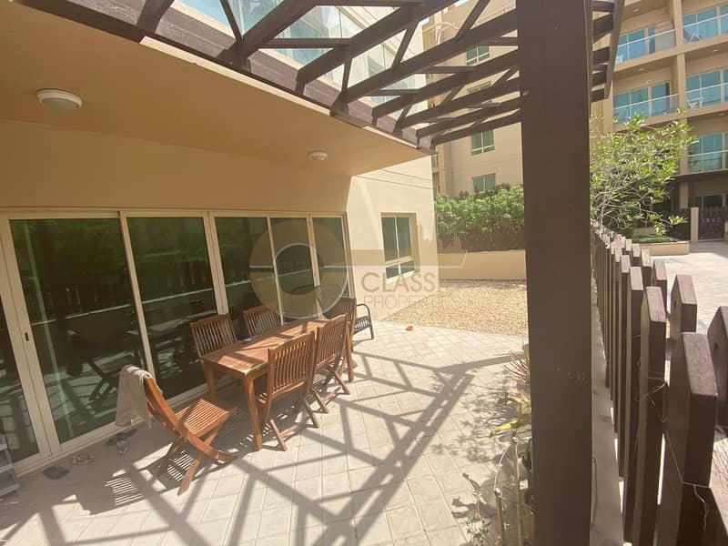 Private Court Yard | Pool View | 2 Bed + Study