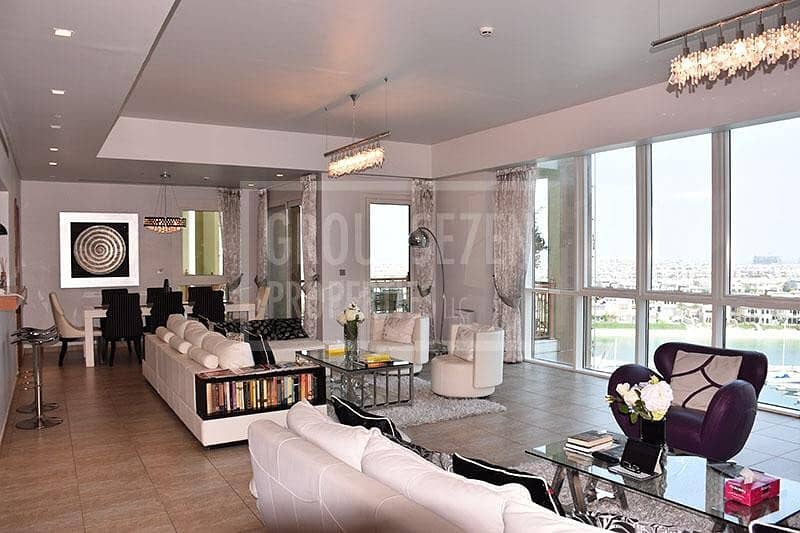 2 3 Bedroom Apartment for Rent in Palm Jumeirah