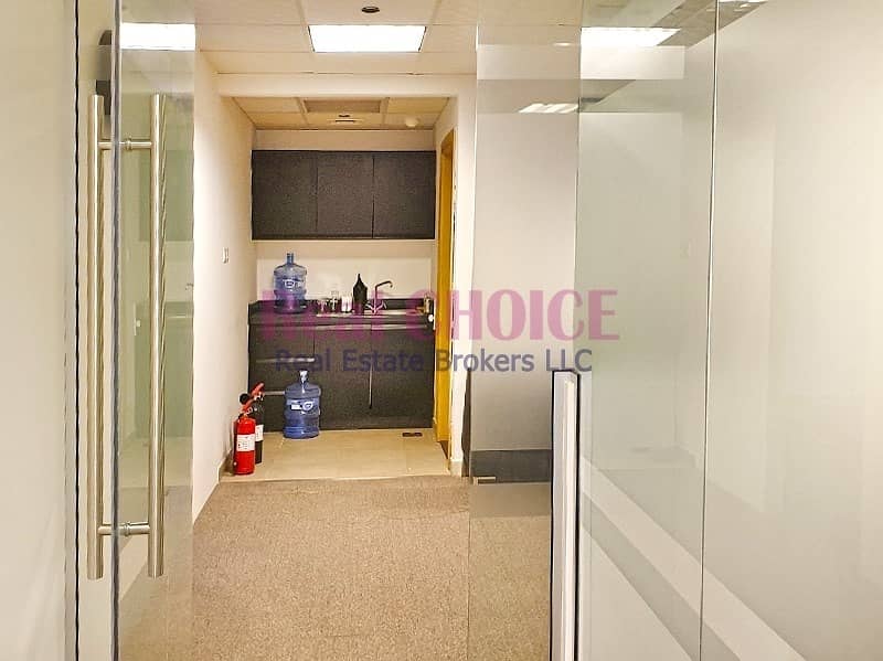 11 Furnished Office W/ 3 Partitions|Near To Metro