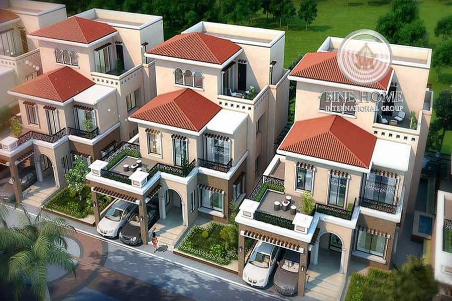 Fabulous 6 Villas Compound in Shakhbout city Fabulous 6 Villas Compound in Shakhbout city