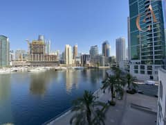 Marina View | Spacious Living Room | Balcony