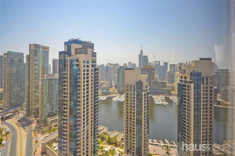 Full Marina View | Upgraded | 2 Bed Plus Study