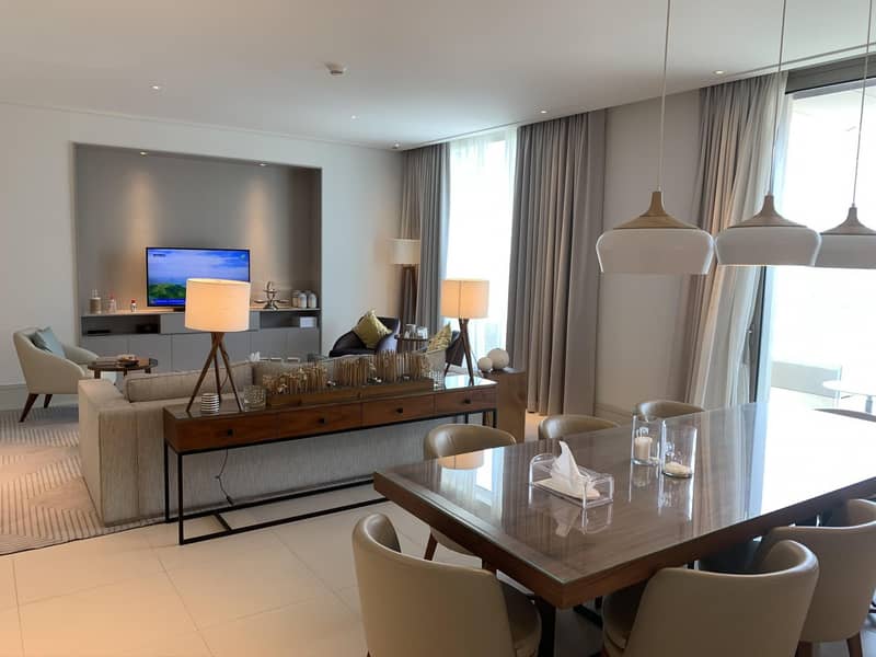 Luxurious 3BR + Maids  I Vida Residences I Fountain View