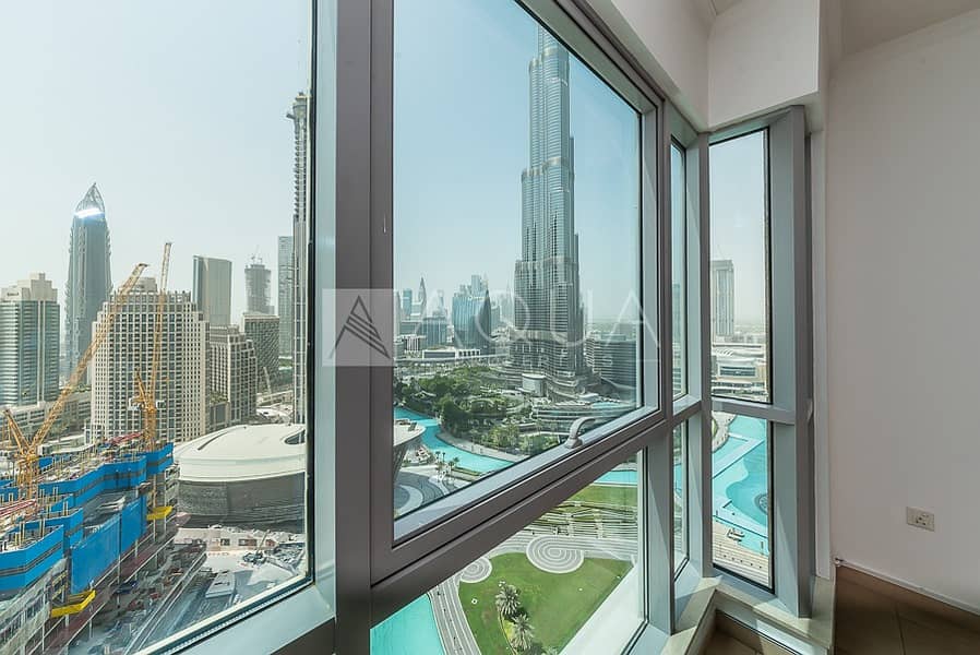 Vacant | Two Bedroom | Full Burj Khalifa View