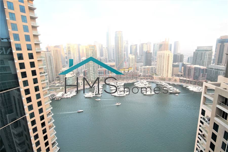 High Floor | Amazing Marina Views | Spacious