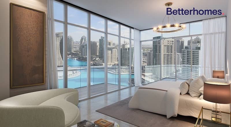 Brand New | 2BR+Maid | Marina View | Chiller Free