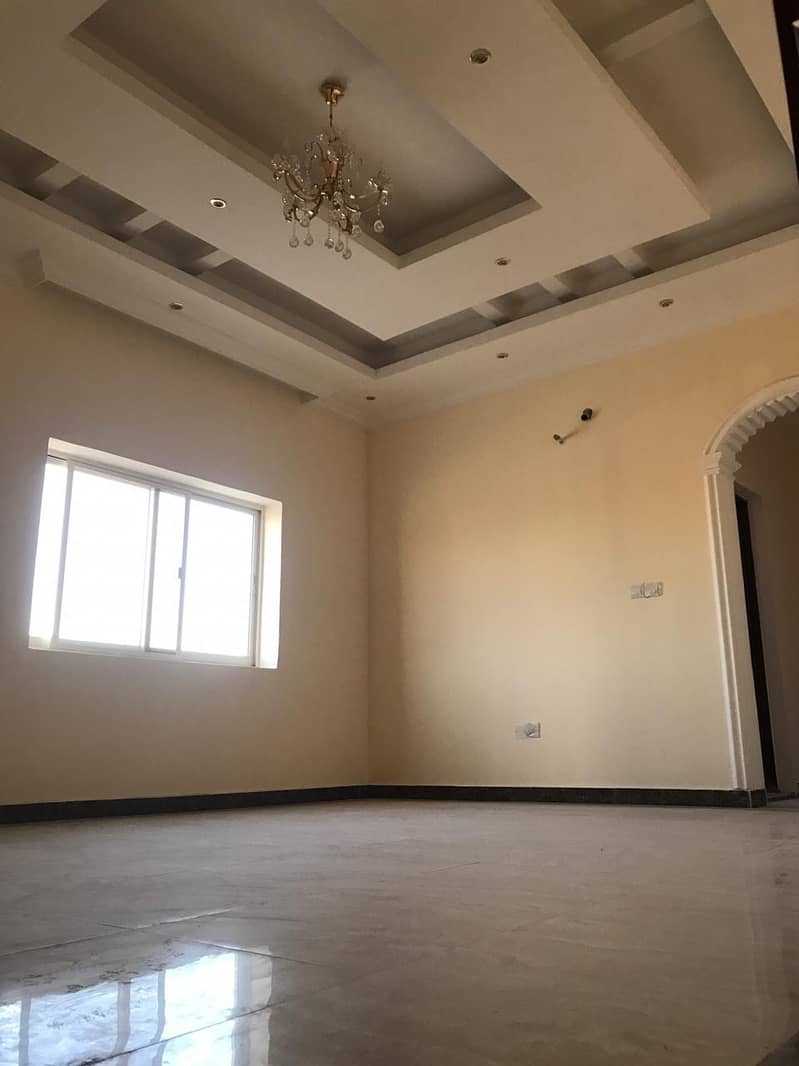 For sale a new villa, the first inhabitant of Al Mowaihat, super deluxe finishes, and a very excellent location