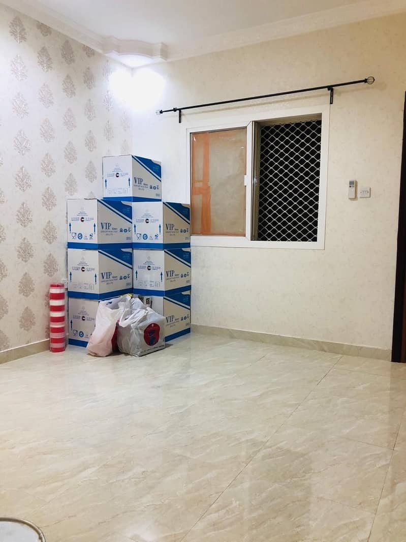 8 Private Entrance 1BHK by Walking to Reach British School at Baniyas East