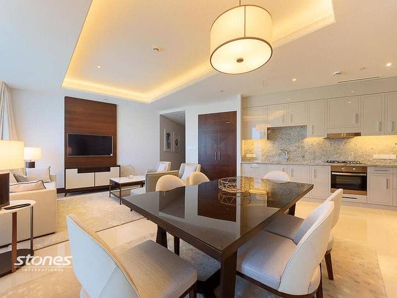 Fully Serviced Apartment with Dubai Skyline View