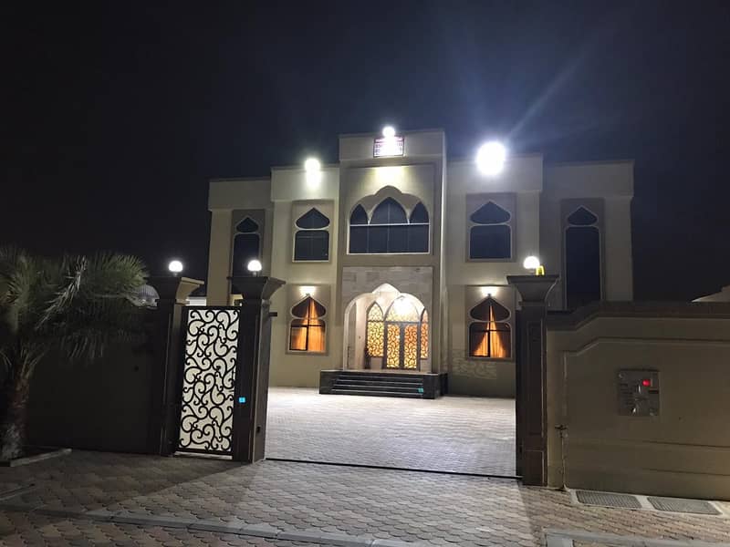 An opportunity for lovers of luxury from Ajman citizens for sale excellent finishing villa and high-quality decorations with Raqqib